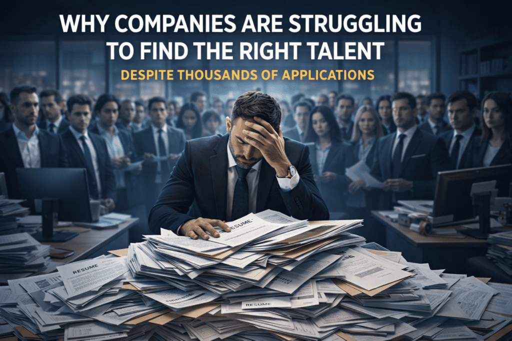 Why Companies Are Struggling to Find the Right Talent Despite Thousands of Applications